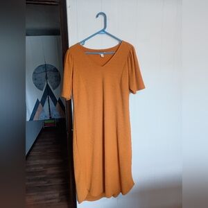 Mustard Yellow Midi Formal